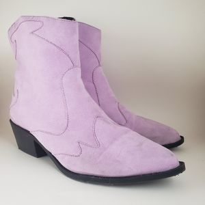 Express x Rocky Barnes Western Booties size 8